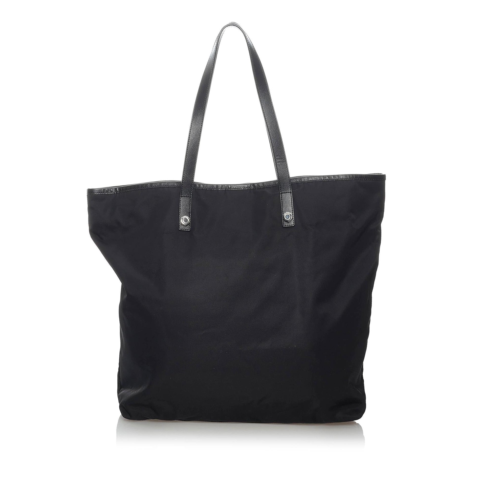 Prada Skull Print Tessuto Tote Bag Shg