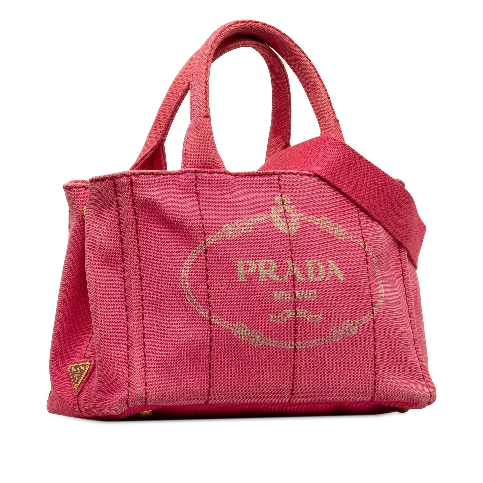 Prada Canapa Satchel Shg Ukeror Small Logo Satchel Bag