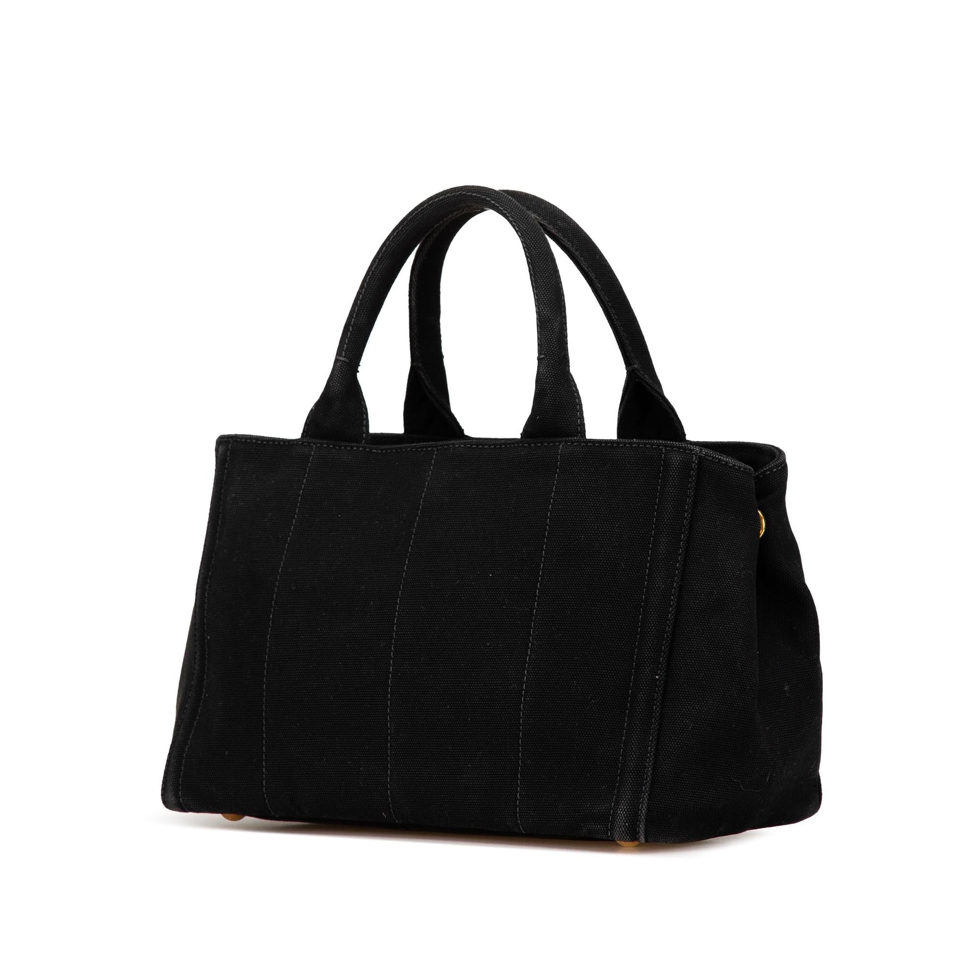 Prada Canapa Bijoux Satchel Canvas Small Satchel Bag