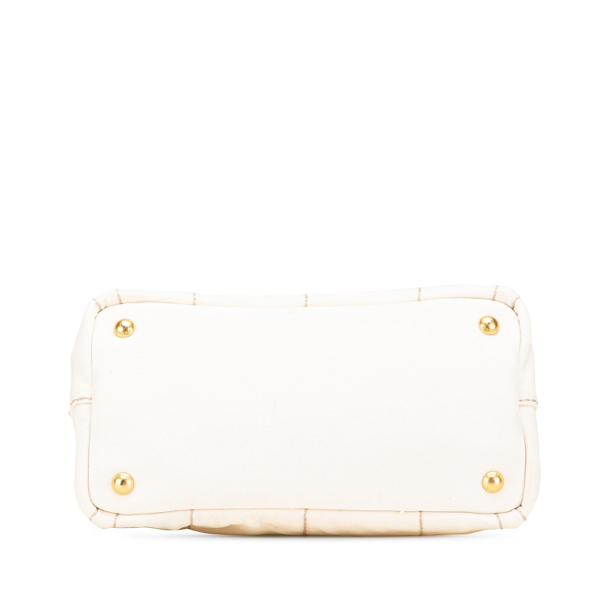 Prada Canapa Satchel Canvas Small Logo Satchel Bag Logo Satchel 3