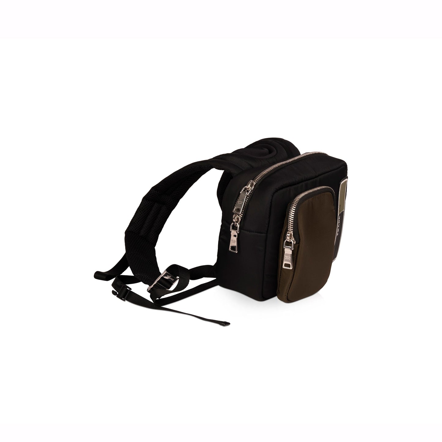 Prada Patch Tessuto Backpack Handbag Nylon Small