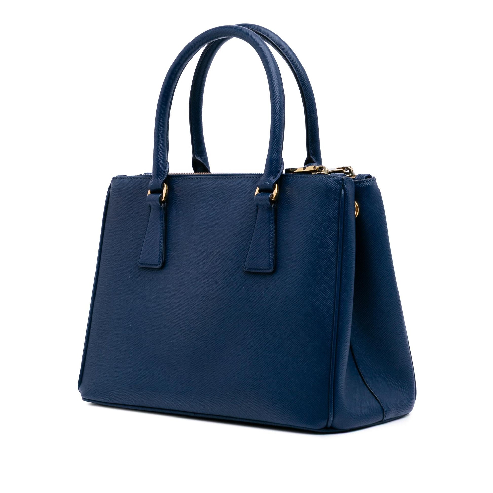 Prada Lux Galleria Double Satchel Saffiano Small Zip Satchel Bag Zip Satchel 1
