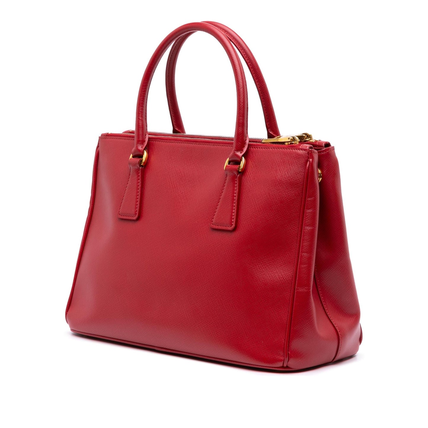Prada Lux Galleria Double Satchel Saffiano Small Zip Satchel Bag Zip Satchel 5