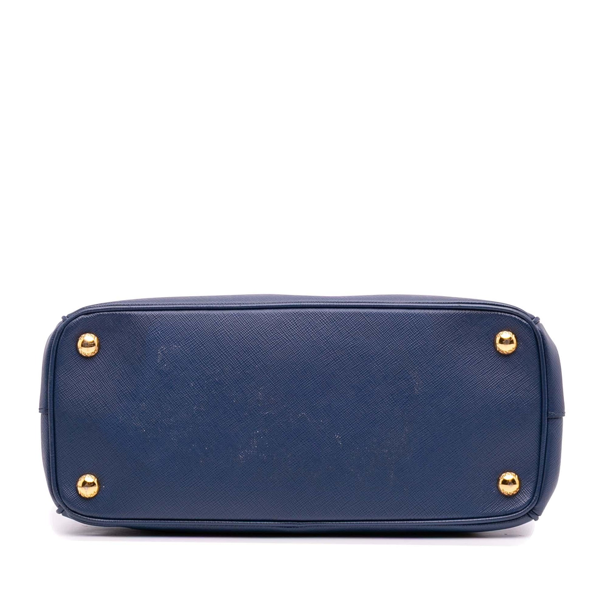 Prada Lux Galleria Double Satchel Saffiano Small Zip Satchel Bag Zip Satchel 6