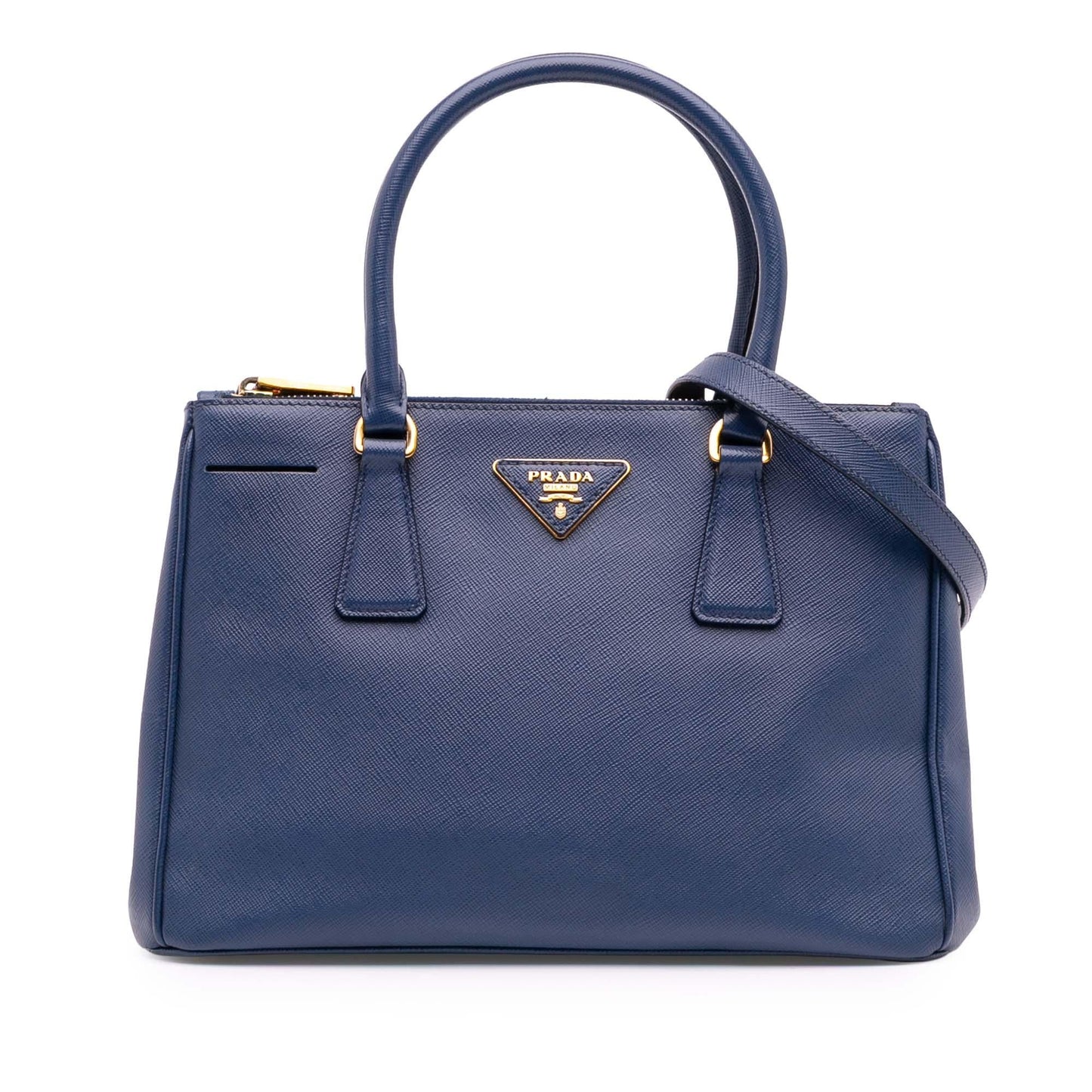 Prada Lux Galleria Double Satchel Saffiano Small Zip Satchel Bag Zip Satchel 6