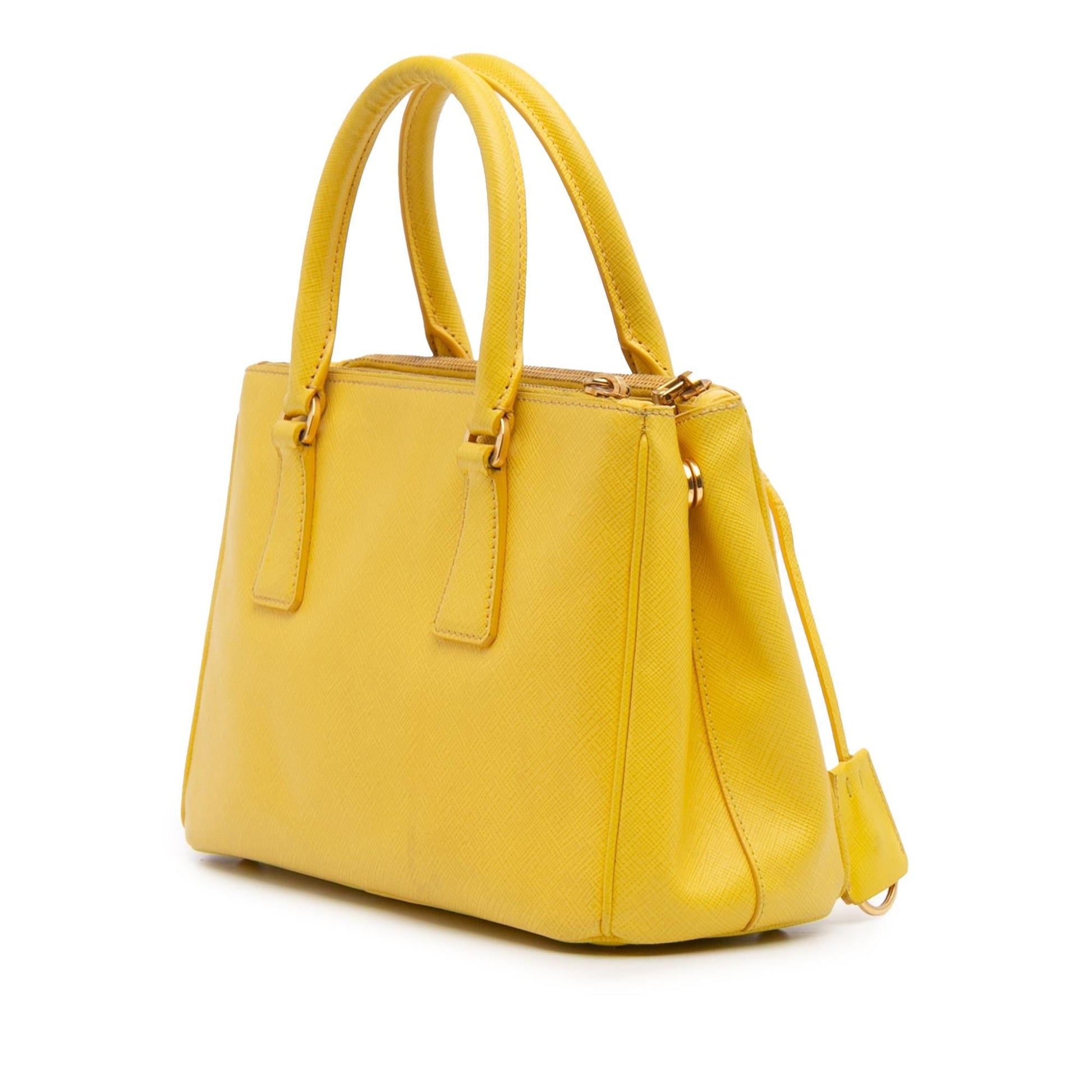 Prada Lux Galleria Double Satchel Saffiano Small Zip Satchel Bag Zip Satchel 8