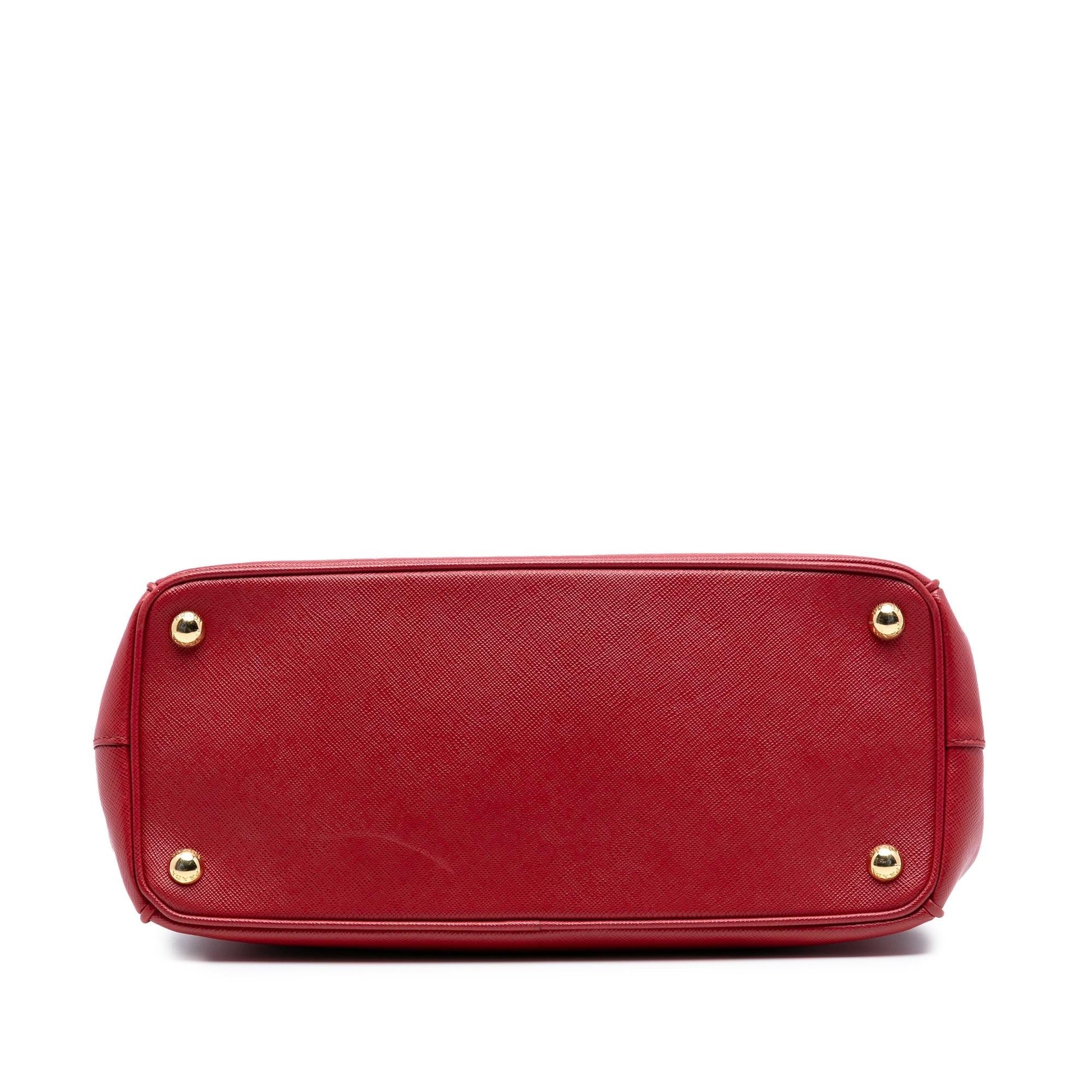 Prada Lux Galleria Double Satchel Saffiano Small Zip Satchel Bag Zip Satchel 12