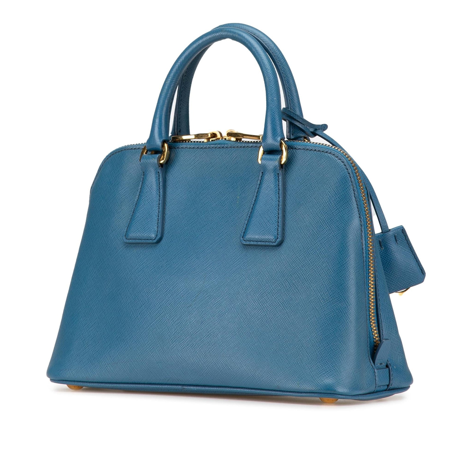Prada Lux Promenade Satchel Saffiano Small Satchel Bag