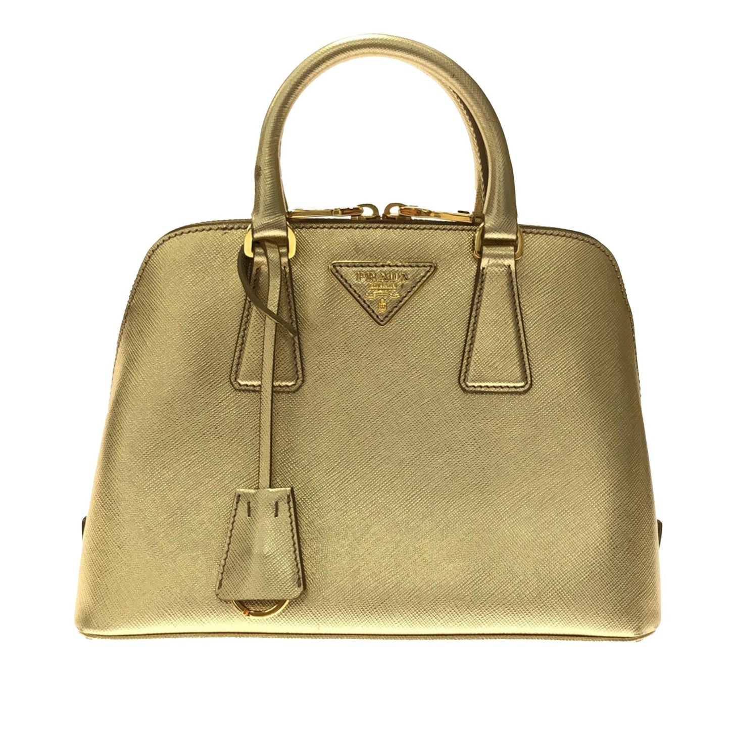 Prada Lux Promenade Shg Iwelfl Satchel Bag Saffiano Small