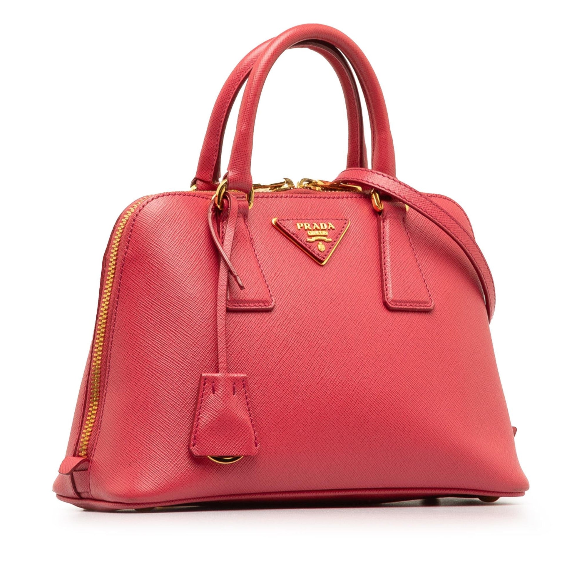 Prada Lux Promenade Shg 41Xkld Satchel Bag Saffiano Small