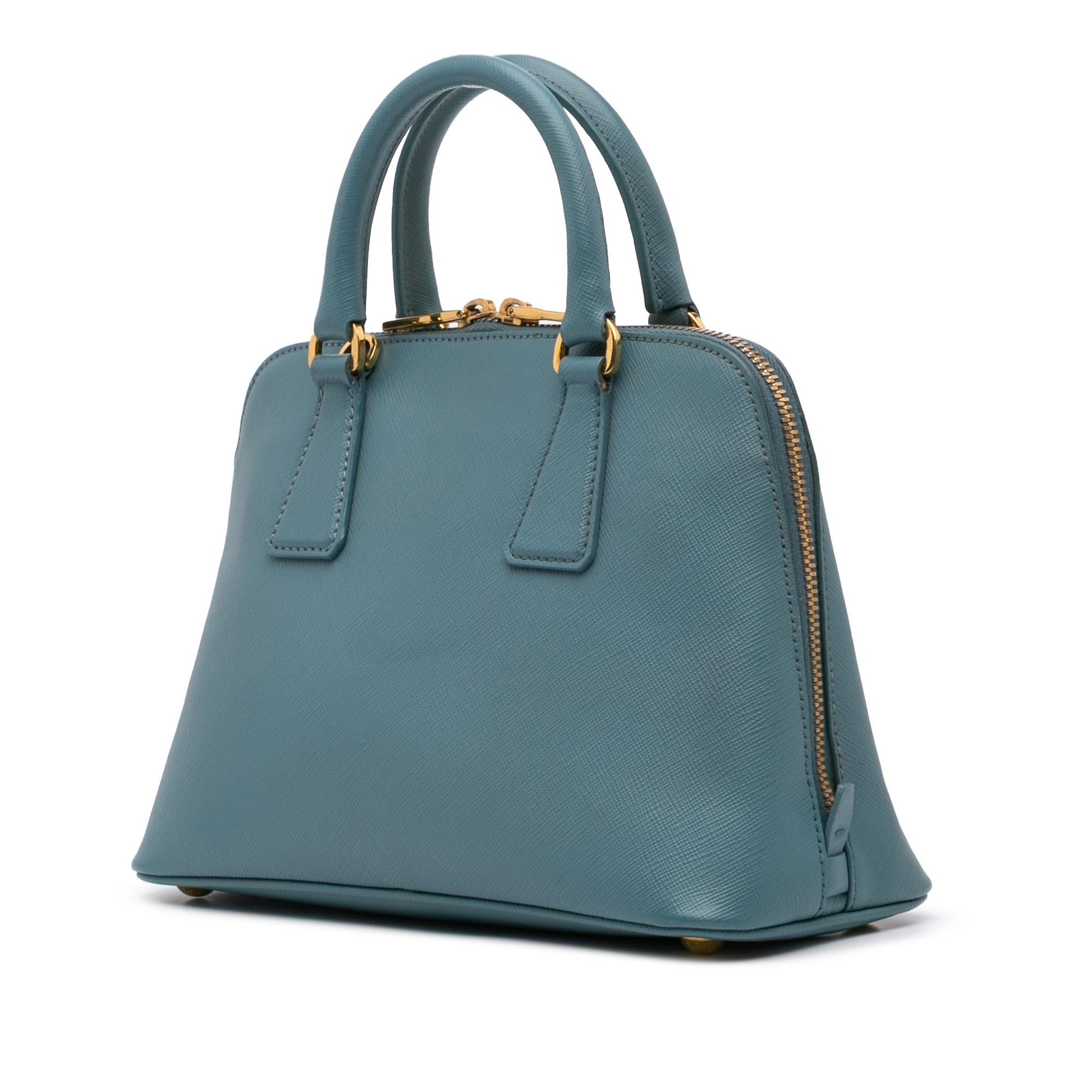 Prada Lux Promenade Satchel Bag Saffiano Small