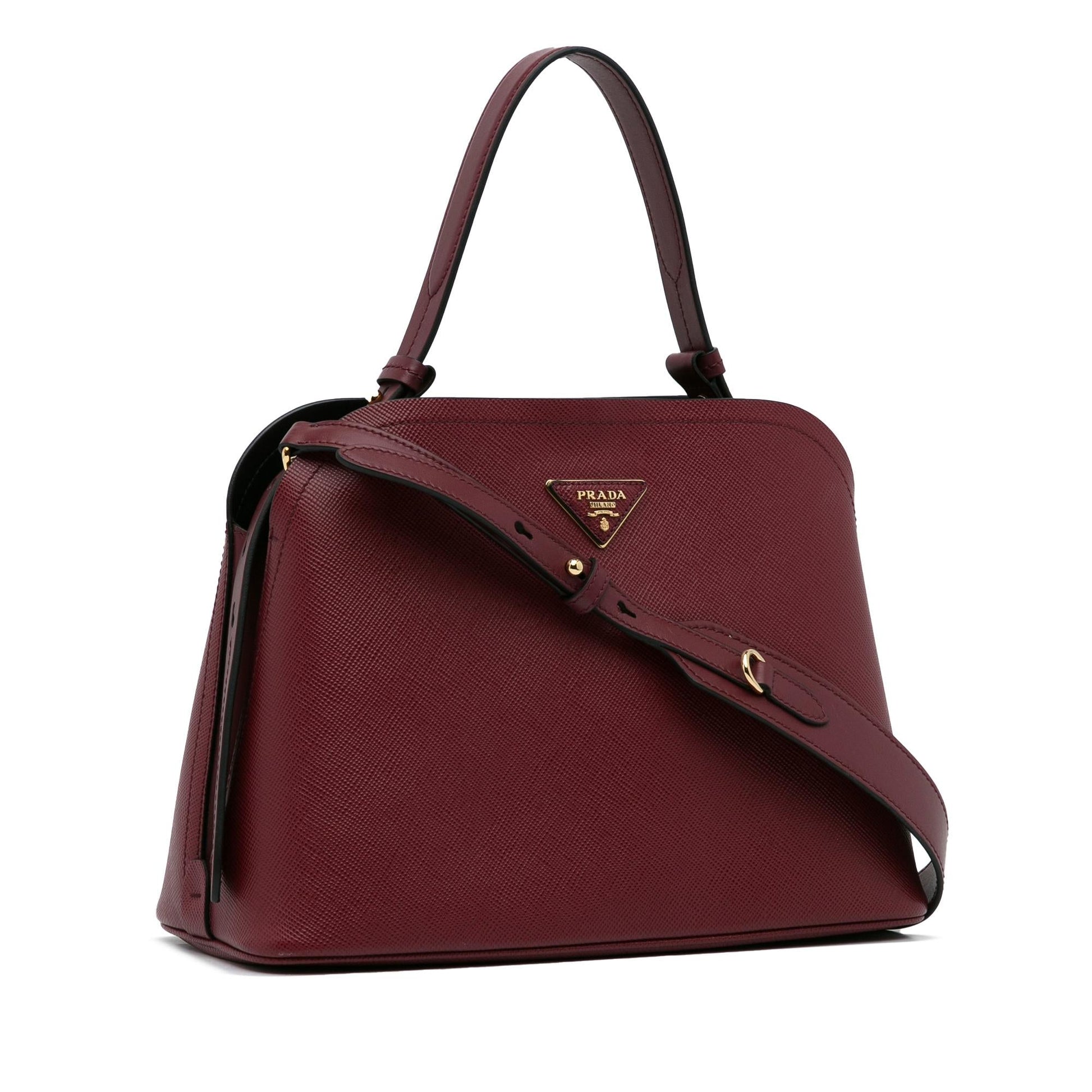Prada Matinee Satchel Shg Qyvyf9 Saffiano Small Satchel Bag