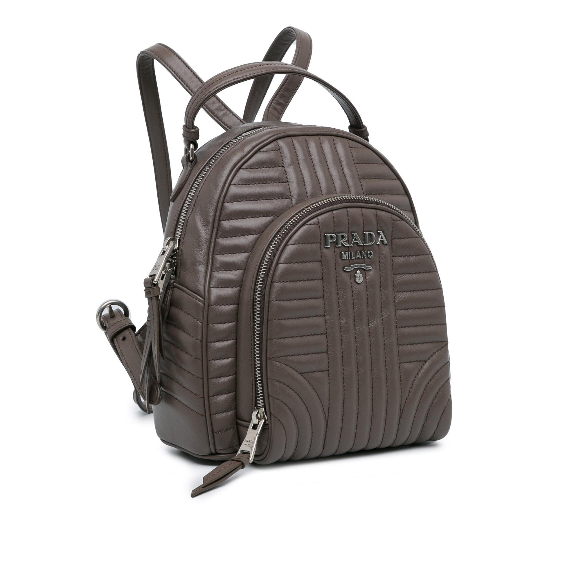 Prada Soft Calf Impunture Diagramme Backpack Shg Lmt8Uh