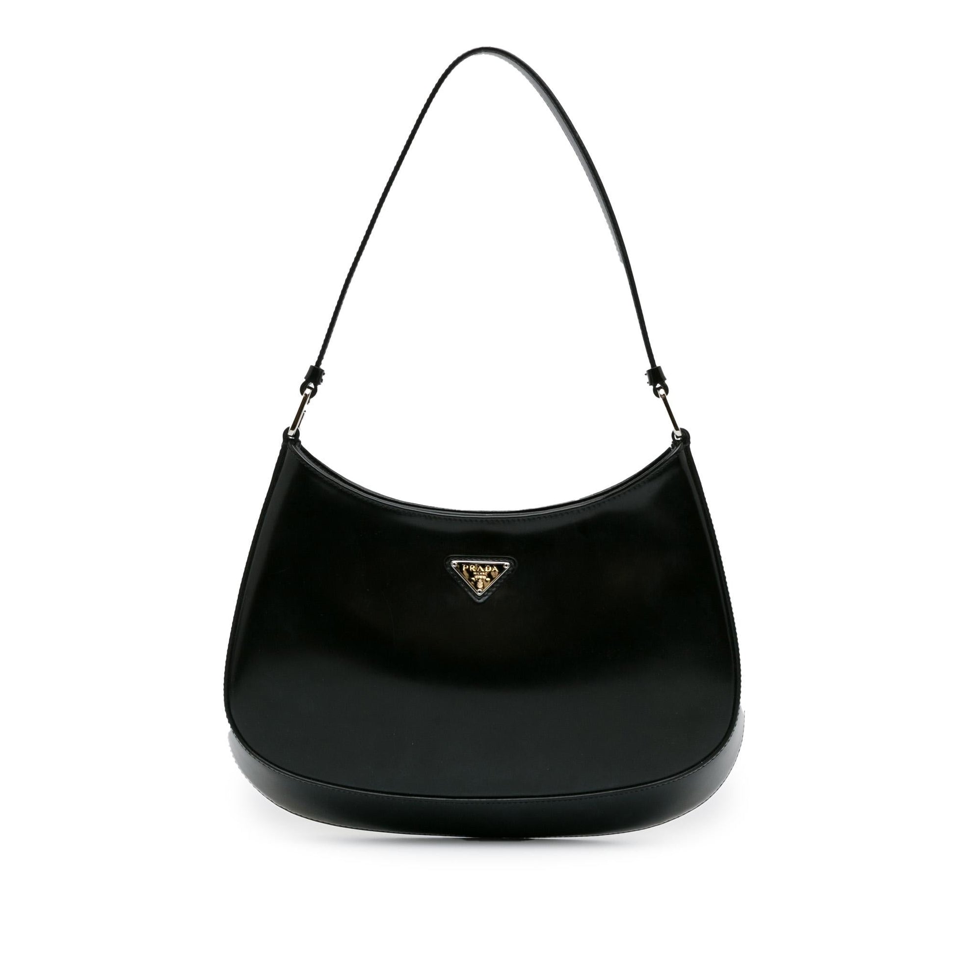 Prada Spazzolato Cleo Shoulder Bag Shg D61Sij