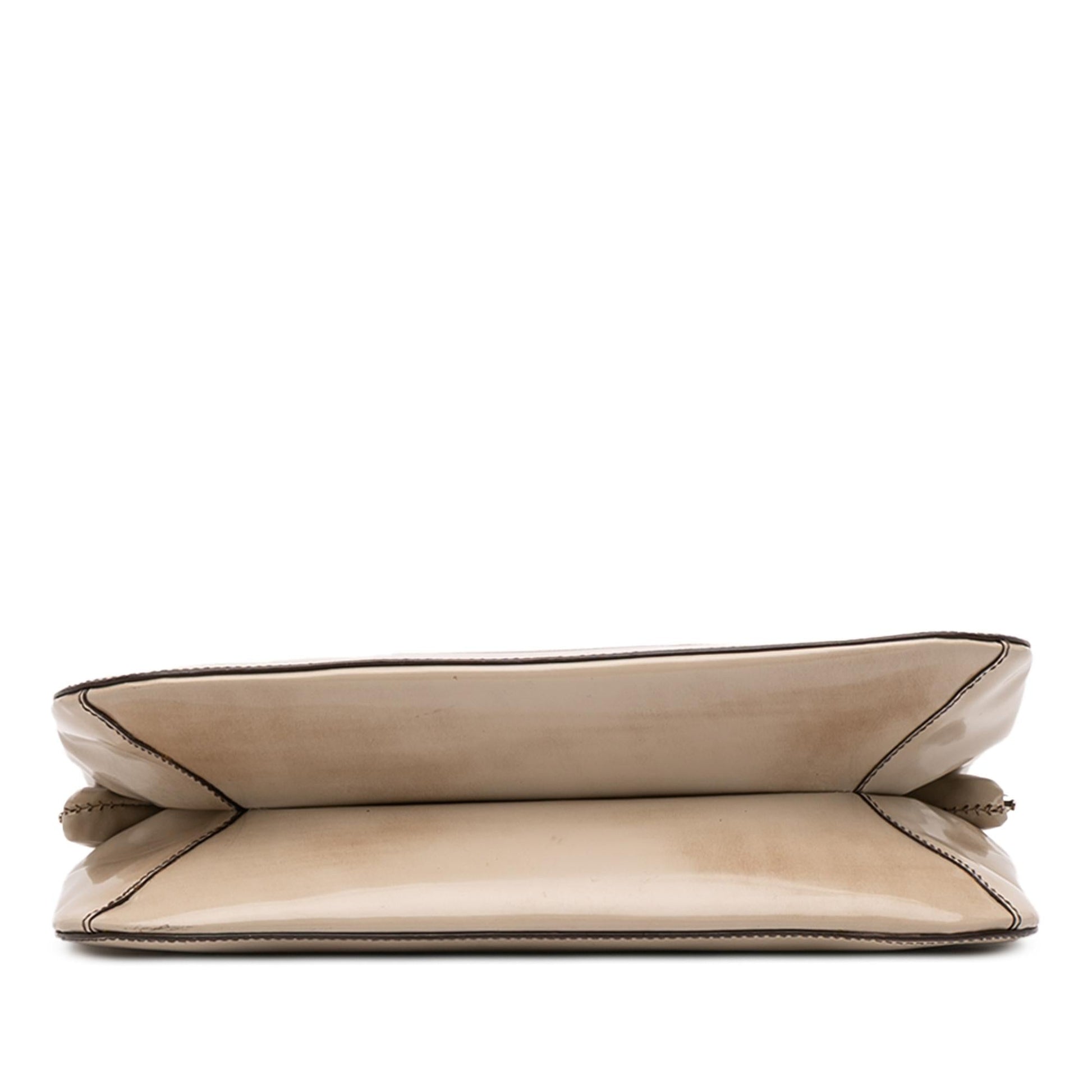 Prada Spazzolato Frame Shoulder Bag Logo