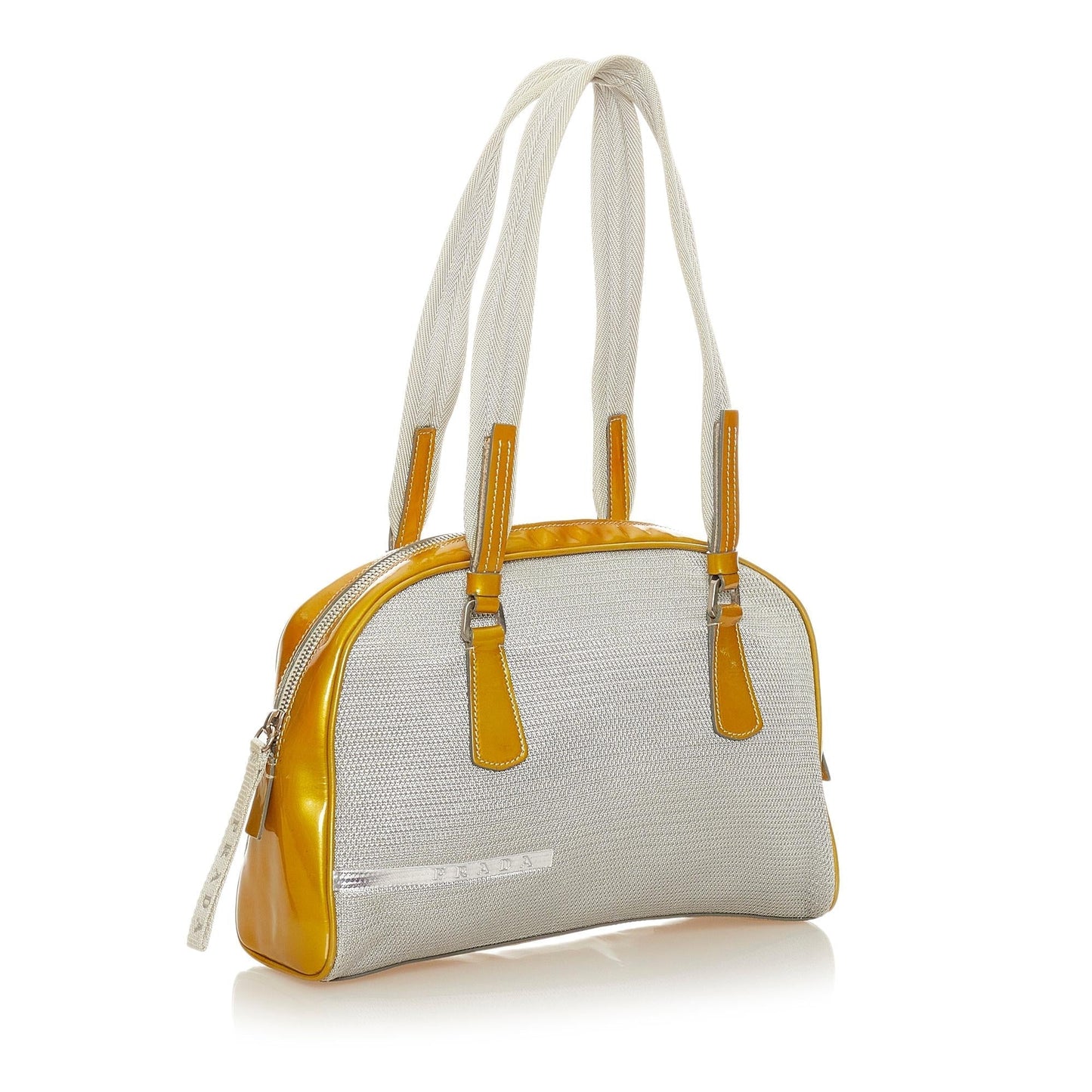 Prada Sports Bowler Handbag Shg Nylon Satchel Bag