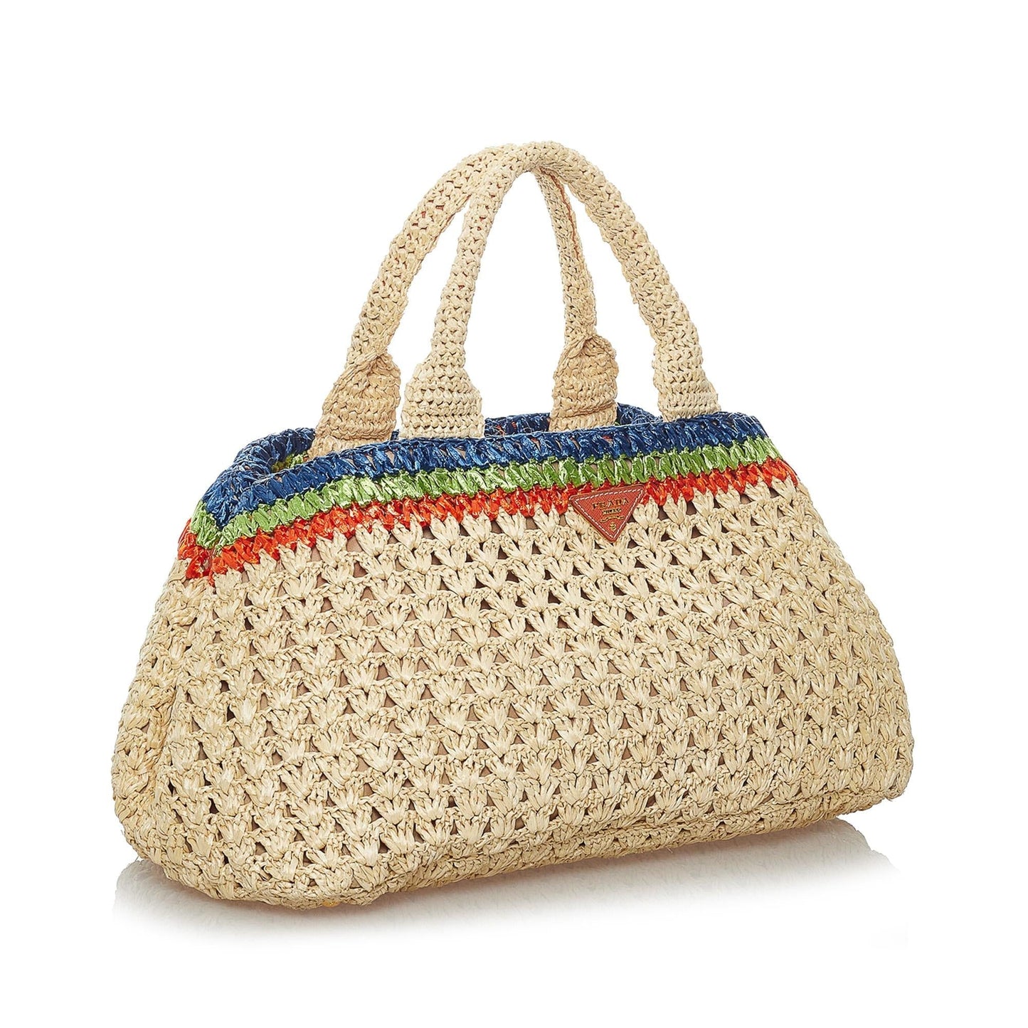 Prada Straw Tote Shg Tote Bag