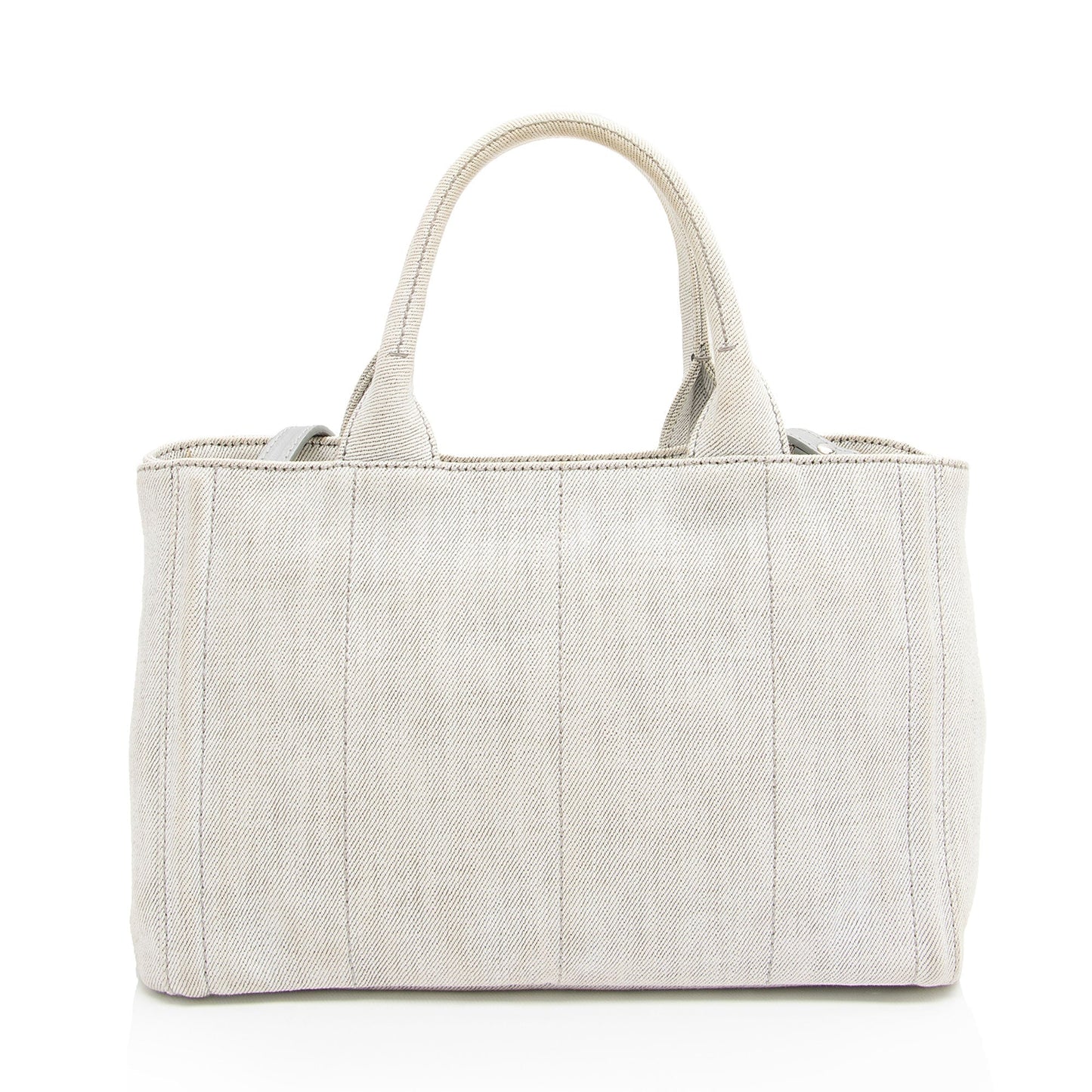 Prada Studded Crystal Tote Shf Sqg4Px Denim Tote Bag