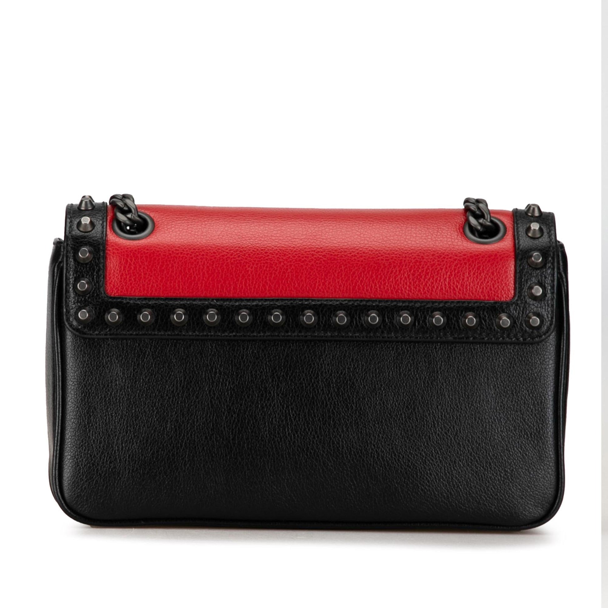 Prada Studded Glace Calf Crossbody Shg Yfmc7A Crossbody Bag
