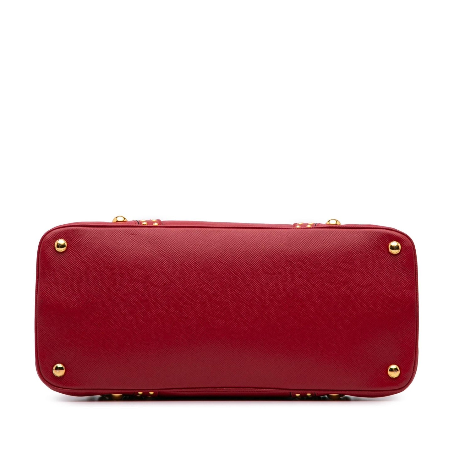 Prada Studded Cuir Promenade Satchel Saffiano Satchel Bag