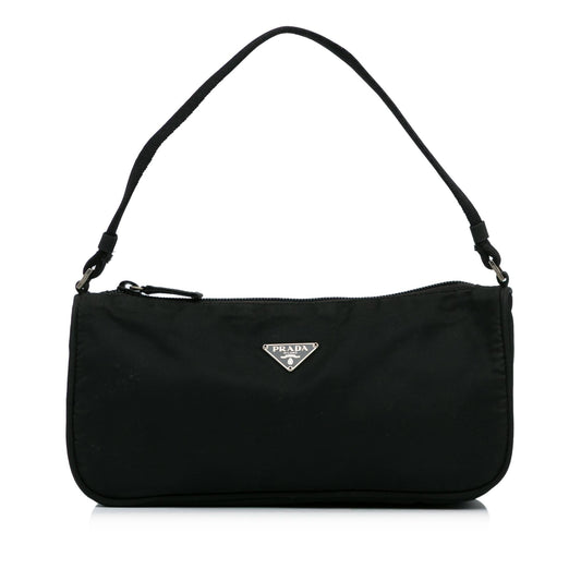 Prada Tessuto Baguette Shg Jeoxiv Handbag Shoulder Bag