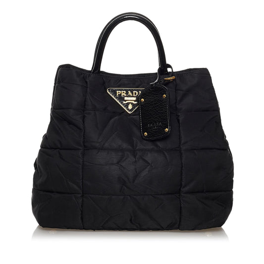Prada Tessuto Bomber Handbag Shg Satchel Bag