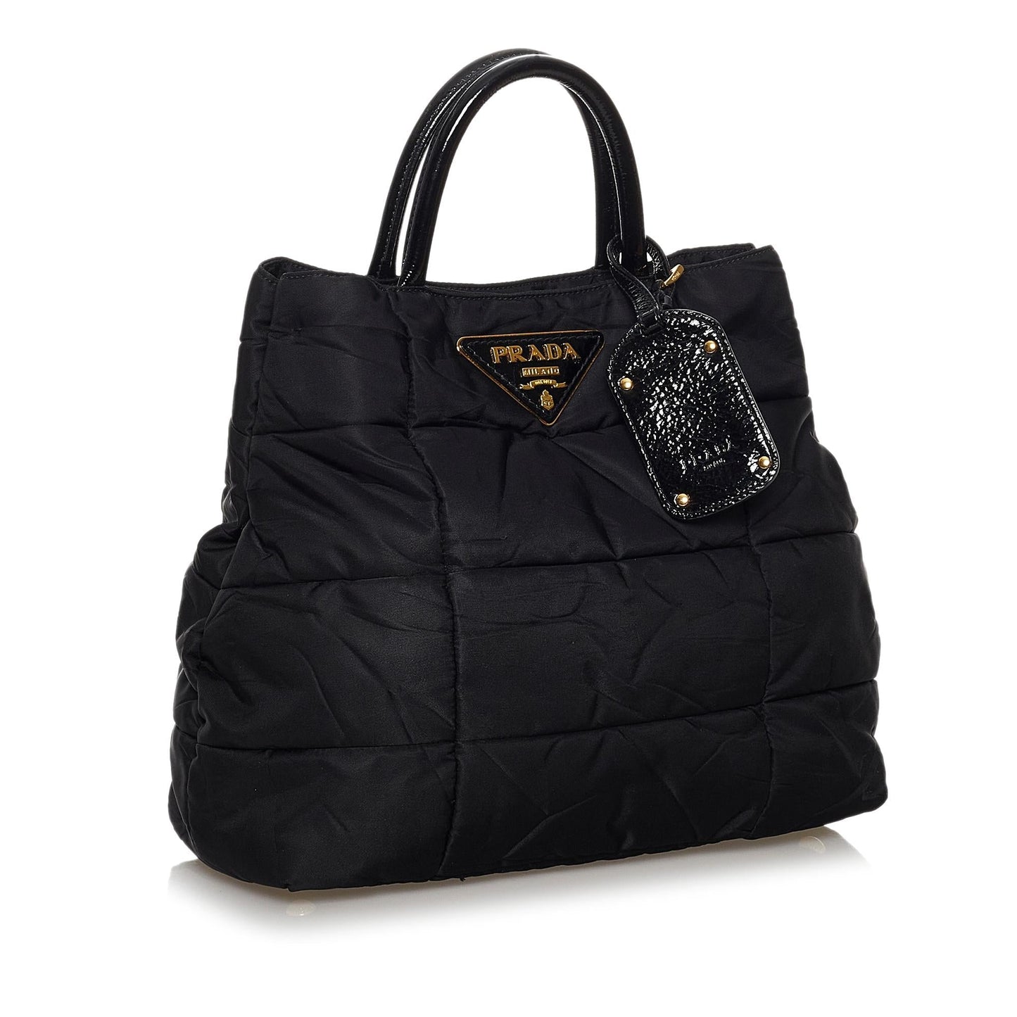 Prada Tessuto Bomber Handbag Shg Satchel Bag
