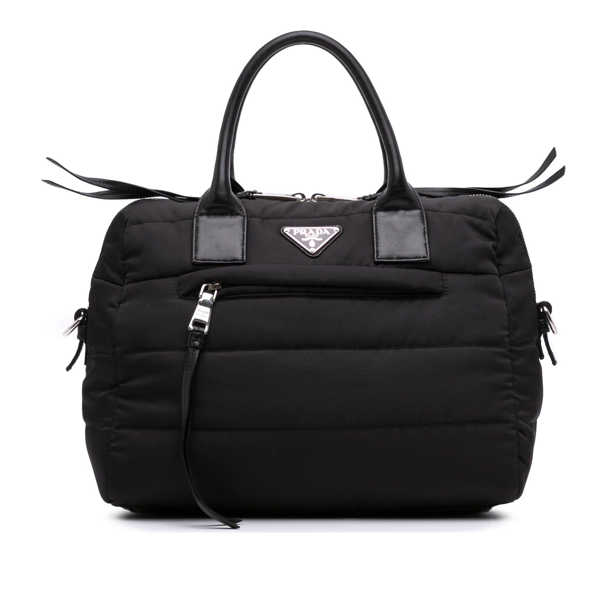 Prada Tessuto Bomber Satchel Satchel Bag