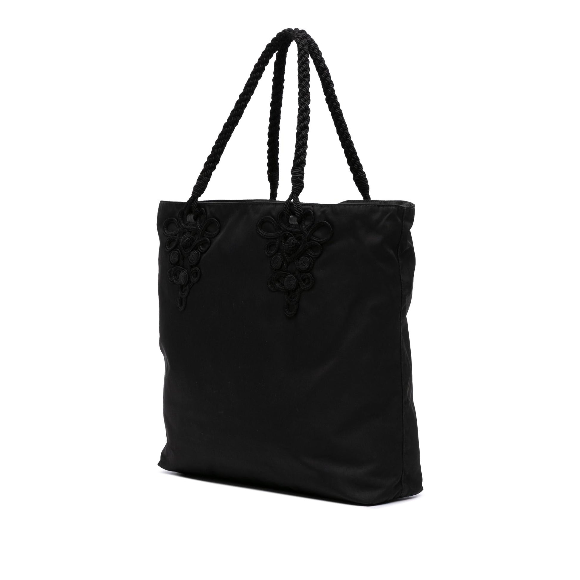Prada Tessuto Braided Tote Tote Bag