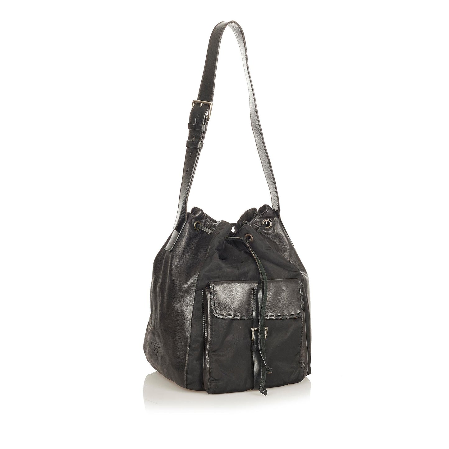 Prada Tessuto Bag Shg Bucket Shoulder Bag