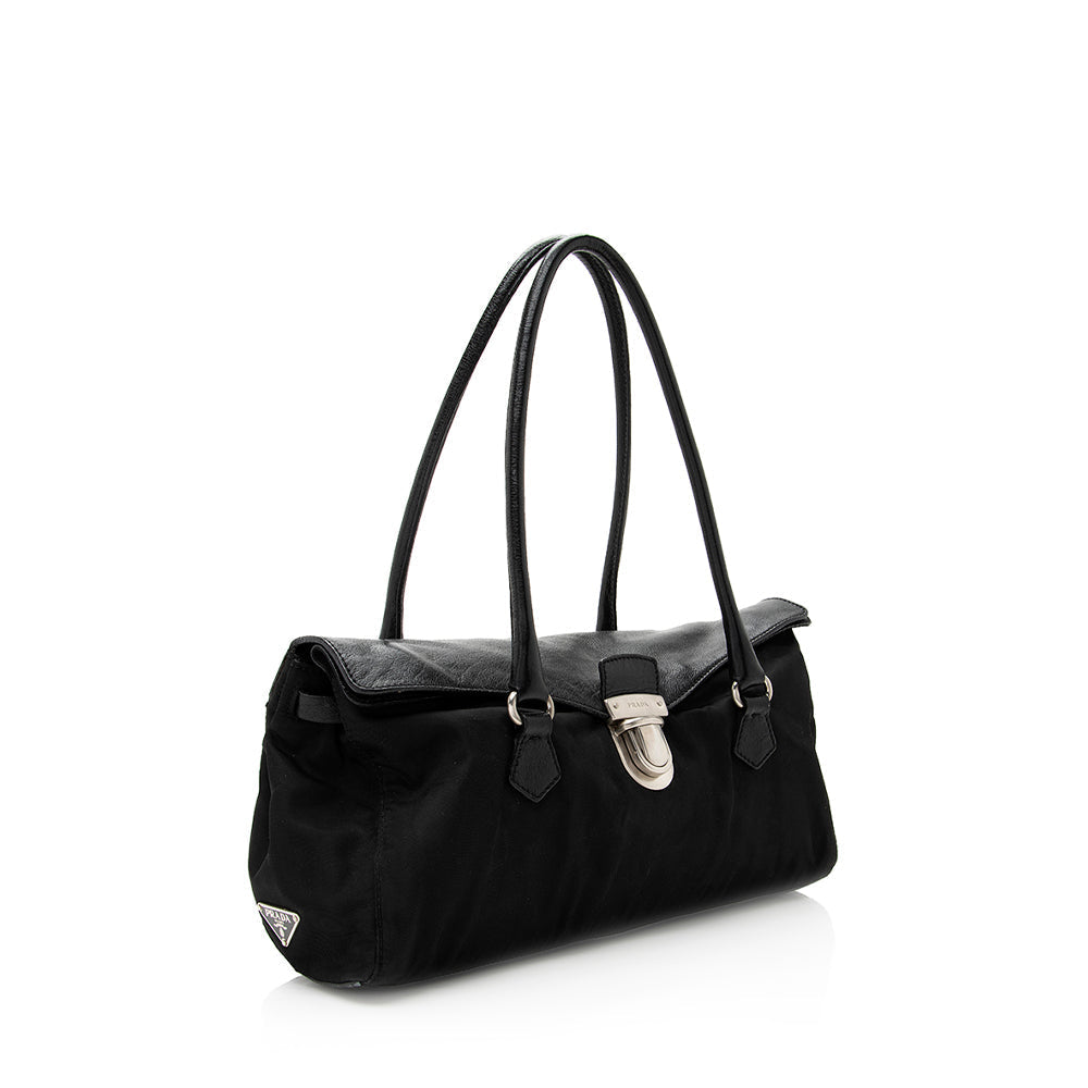 Prada Tessuto Buffalo Easy Satchel Shf Satchel Bag