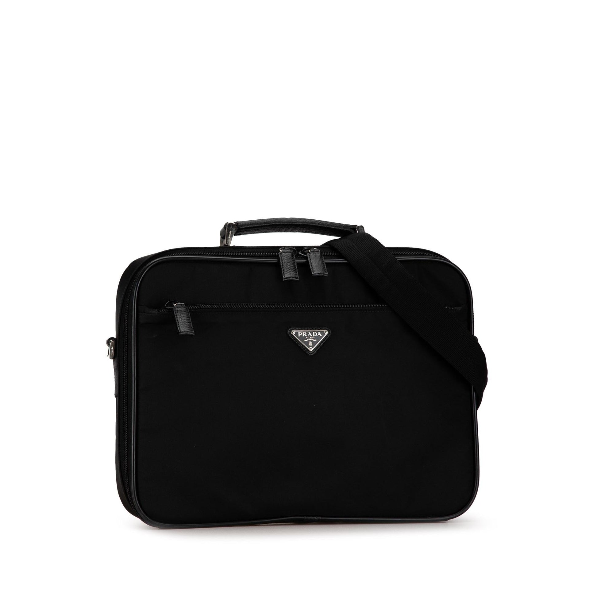 Prada Tessuto Business Bag Shg Ps0Rs0 Tote Bag