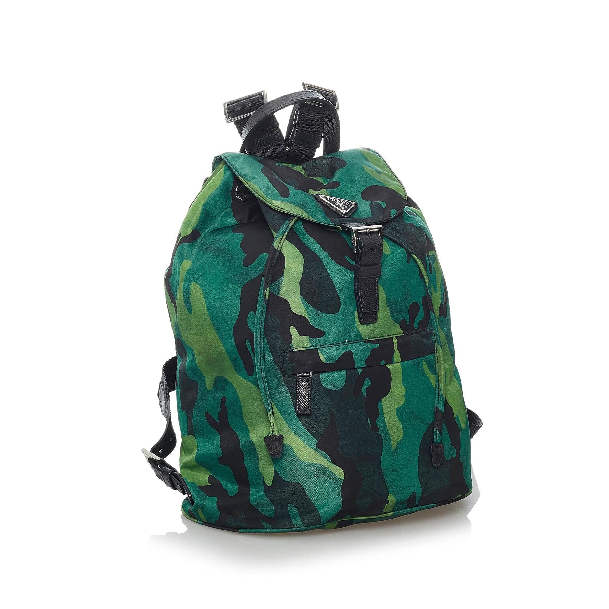 Prada Tessuto Camouflage Backpack Shg Backpack Shg 30078