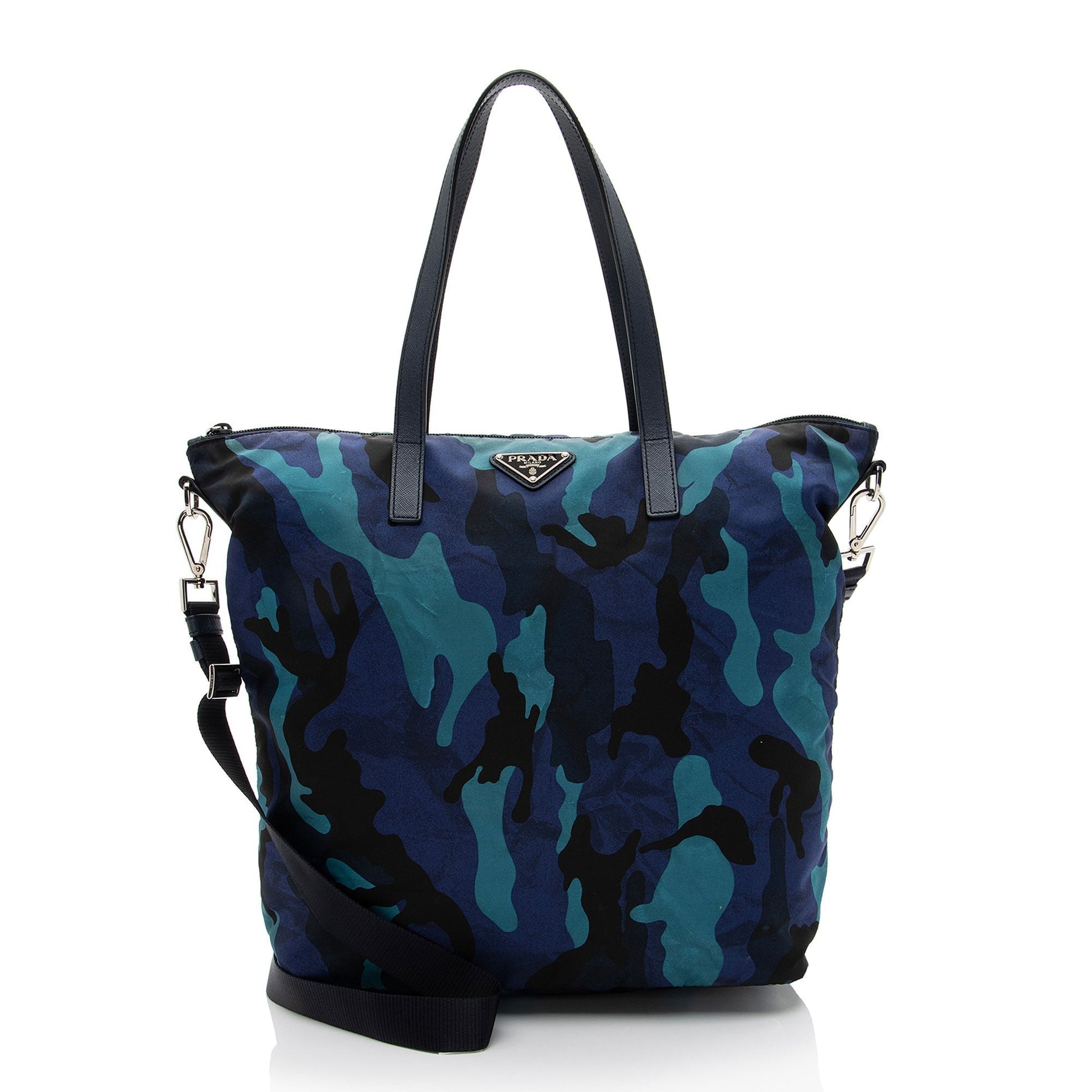 Prada Tessuto Camouflage Convertible Tote Tote Bag