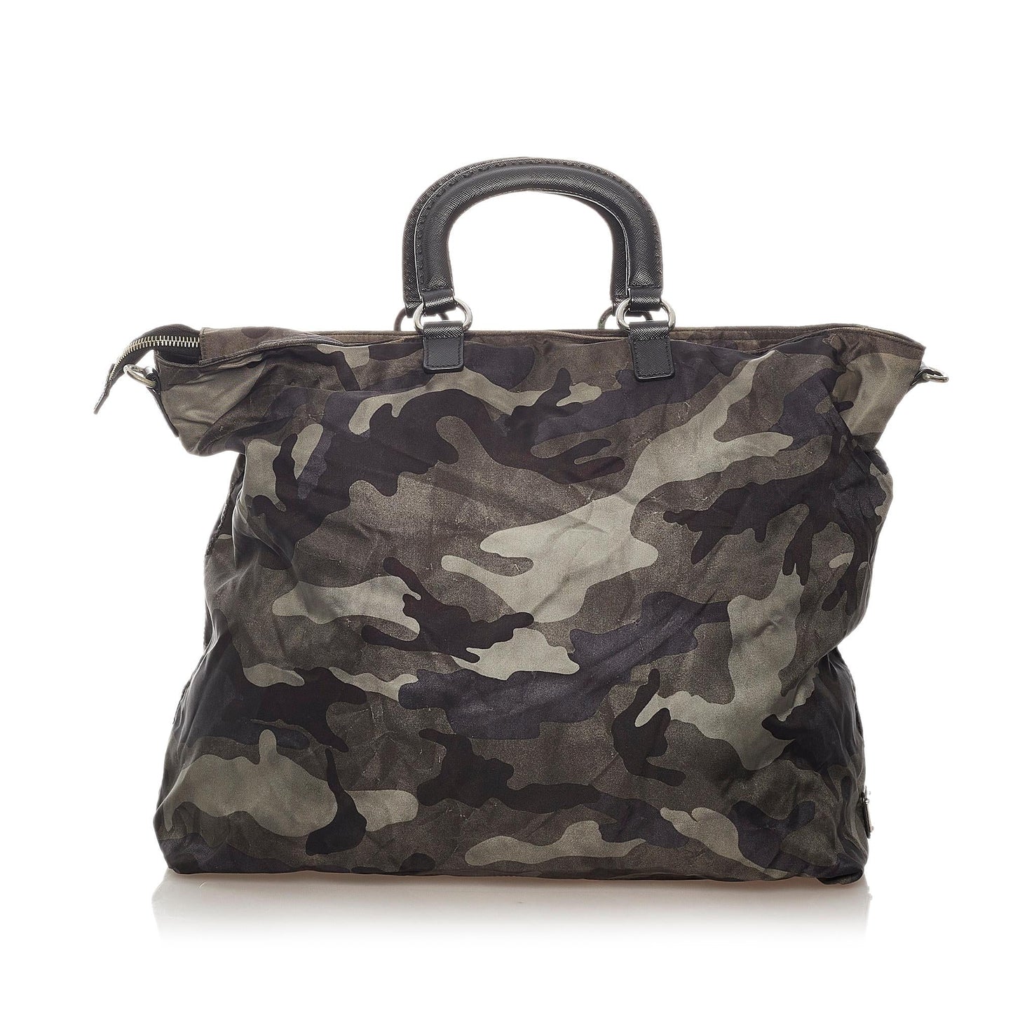 Prada Tessuto Camouflage Dragon Satchel Shg Satchel Bag