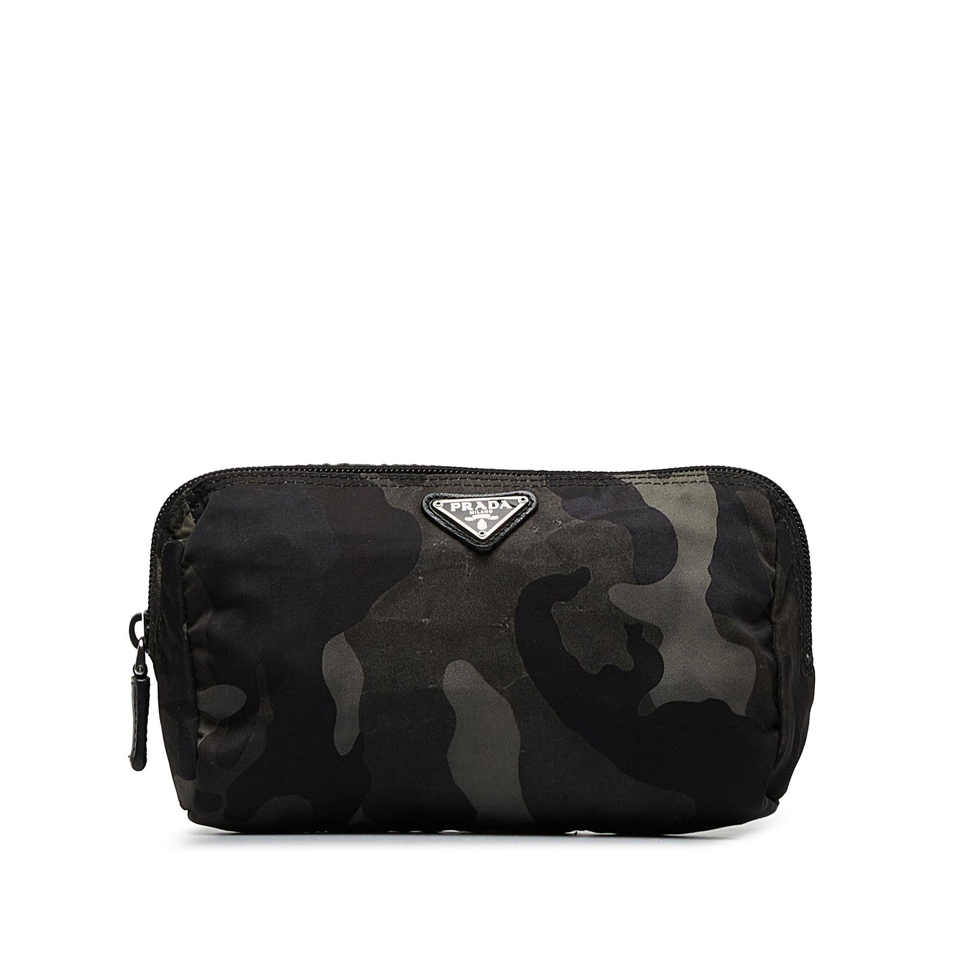 Prada Prada Tessuto Camouflage Pouch Shg Zyqpqx Travel Bag