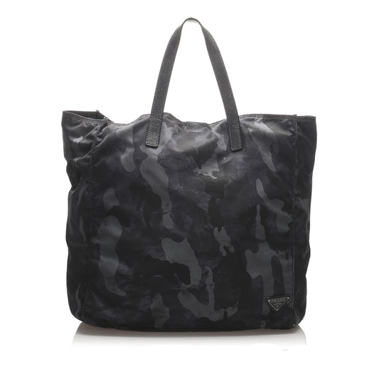 Prada Tessuto Camouflage Tote Tote Bag