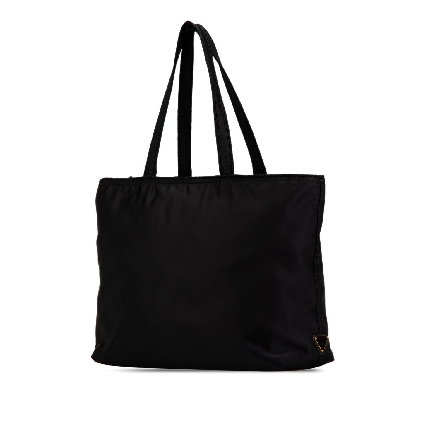 Prada Tessuto Canapa Bow Tote Logo Tote Bag