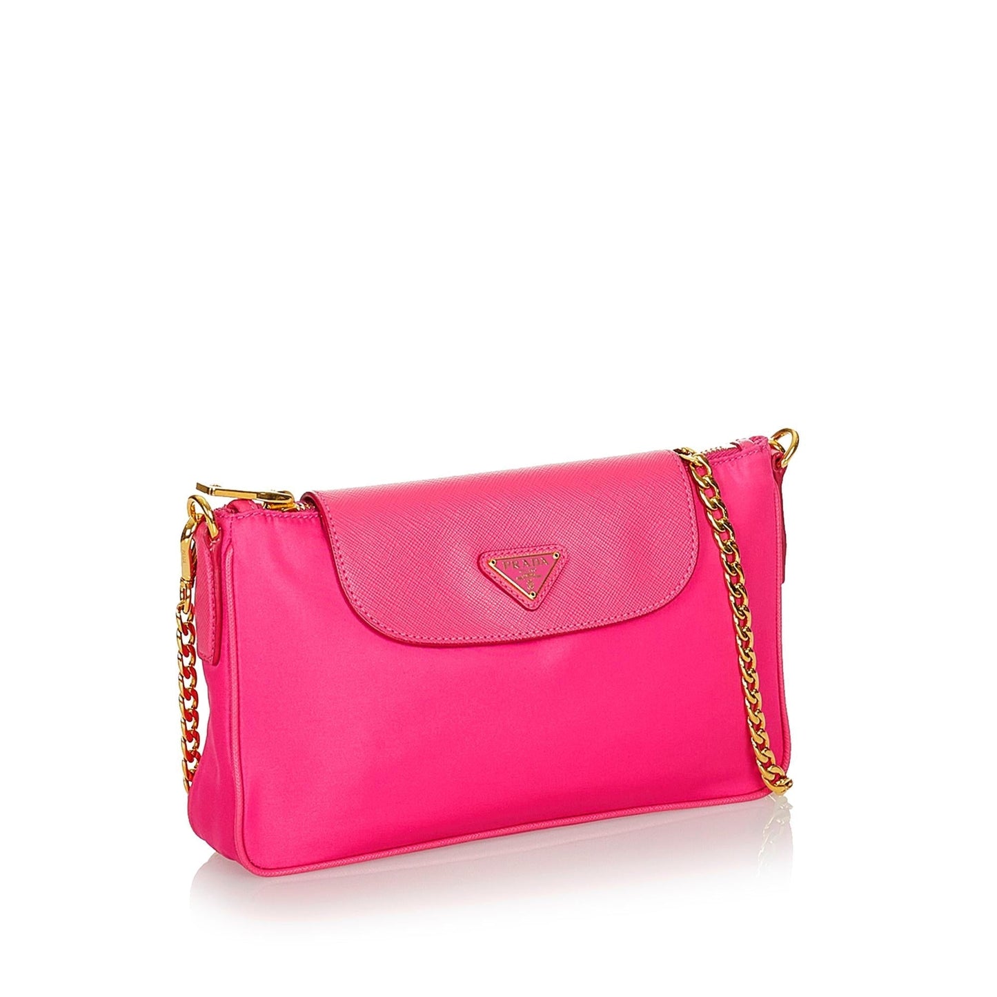 Prada Tessuto Crossbody Bag Shg Chain