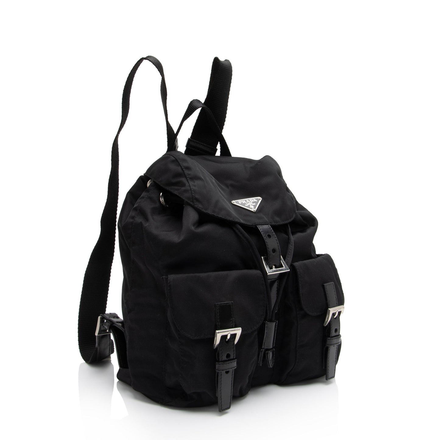 Prada Tessuto Double Pocket Backpack Shf Wnk9Mi Small Shoulder Bag