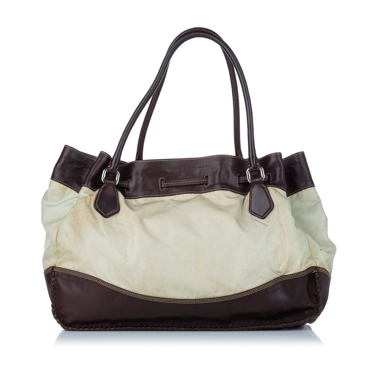 Prada Tessuto Drawstring Tote Bag Shg Shoulder Bag