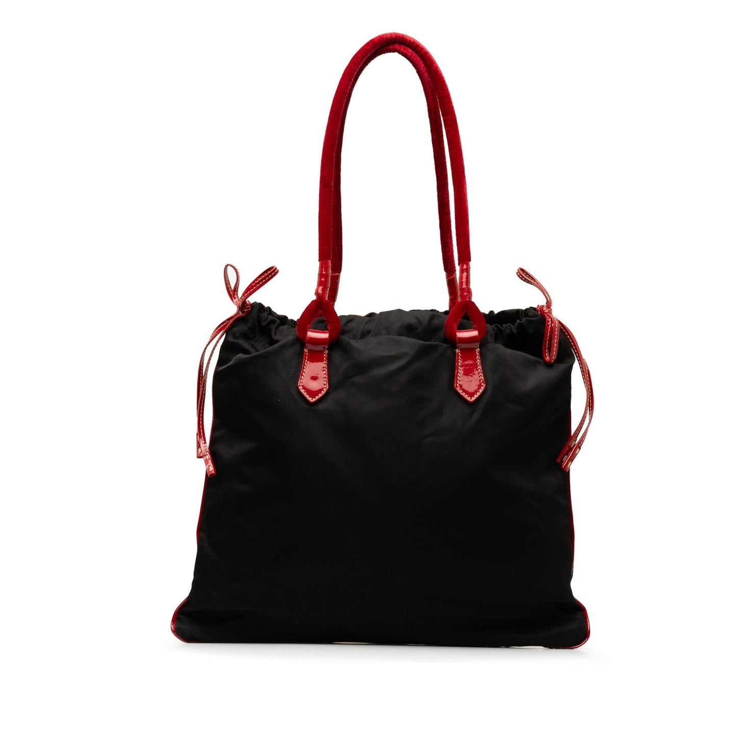 Prada Tessuto Drawstring Tote Shg Klu2Ya Tote Bag
