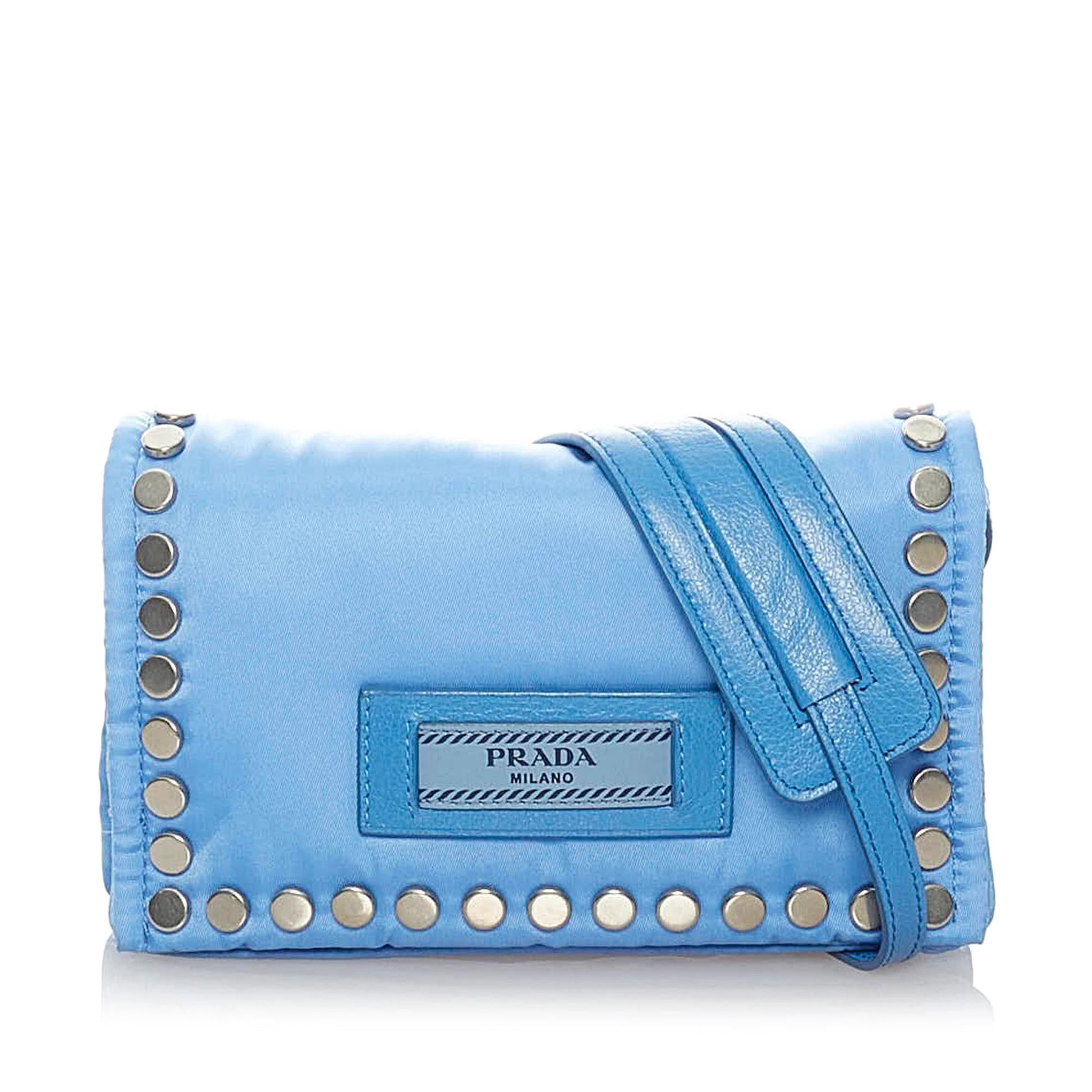 Prada Tessuto Etiquette Crossbody Bag Shg Bag Shg 30486