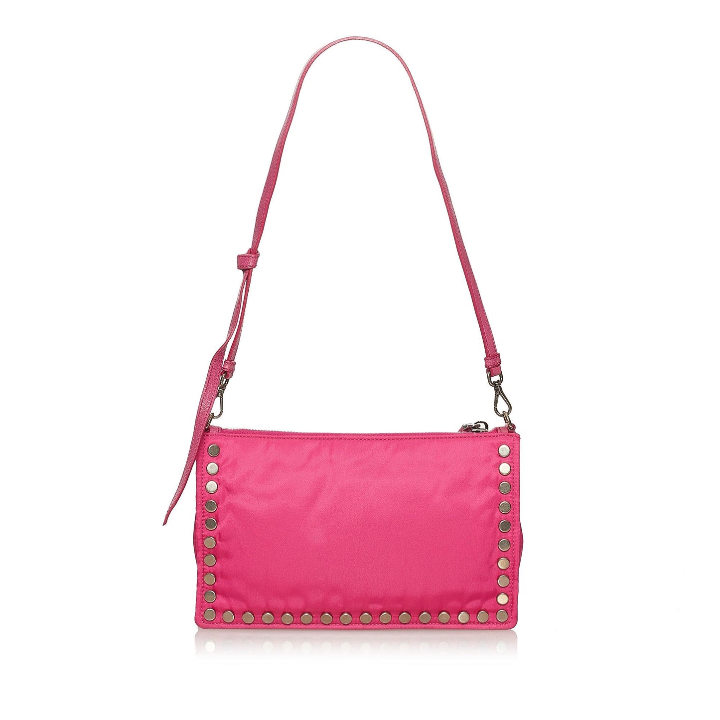 Prada Tessuto Etiquette Shoulder Bag Shg