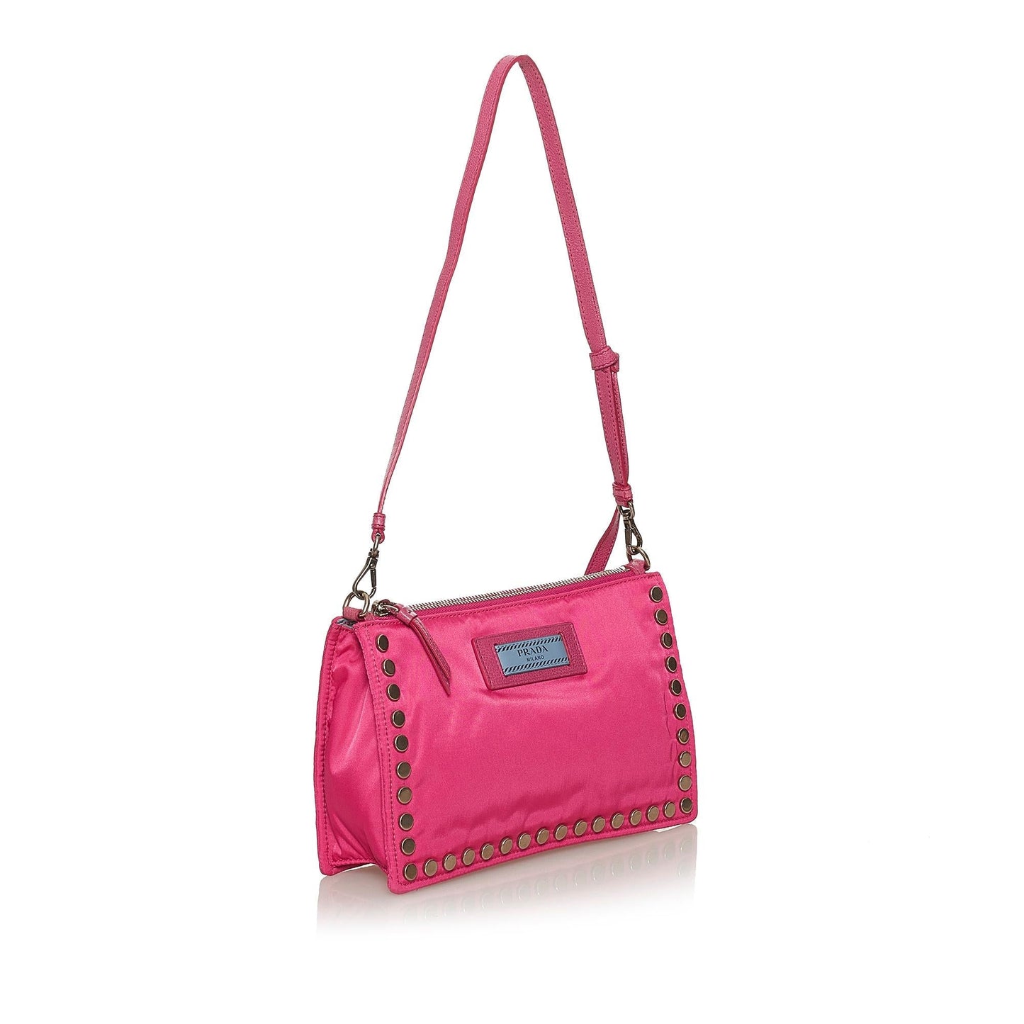 Prada Tessuto Etiquette Shoulder Bag Shg