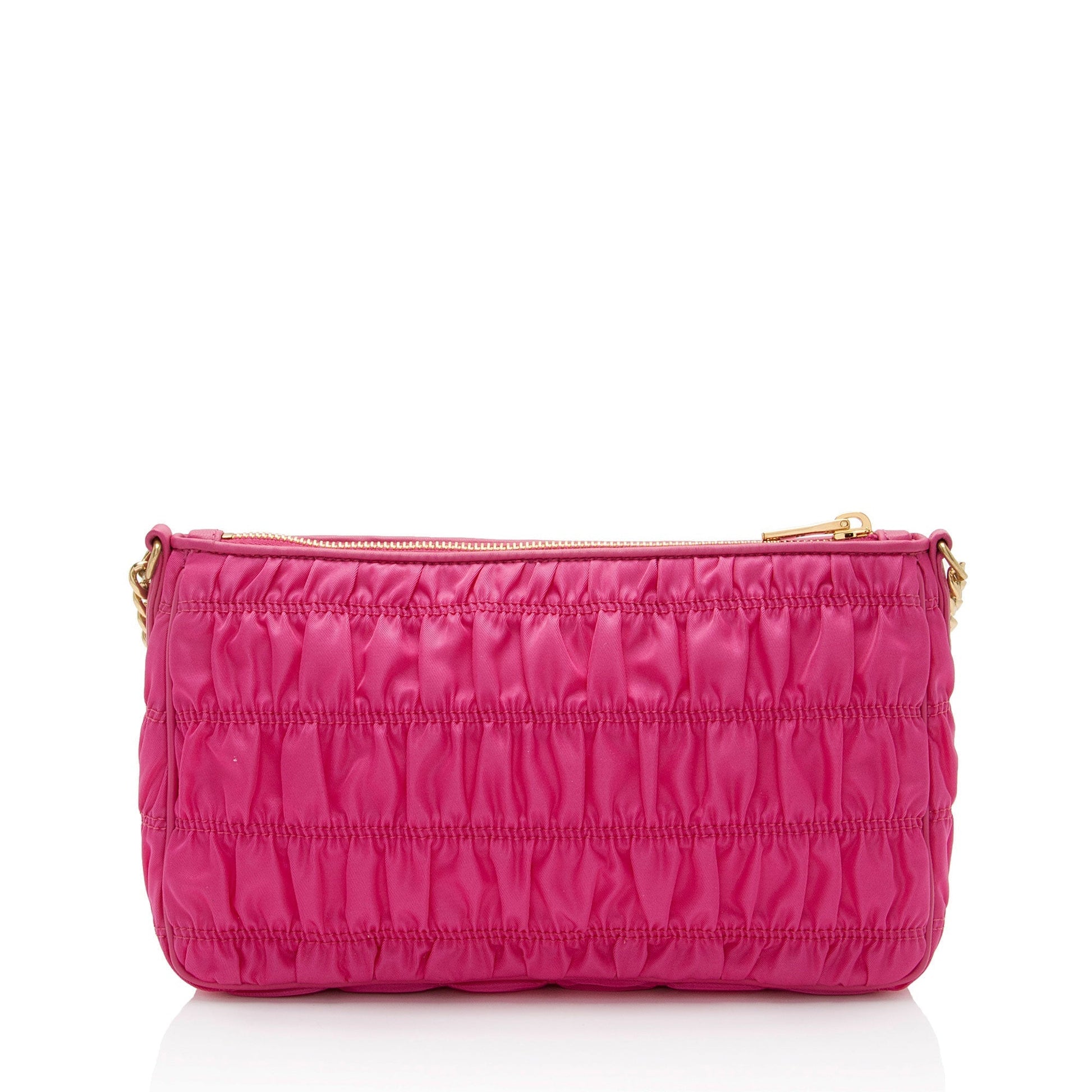 Prada Tessuto Gaufre Crossbody Shf Pzkyn2 Chain Crossbody Bag