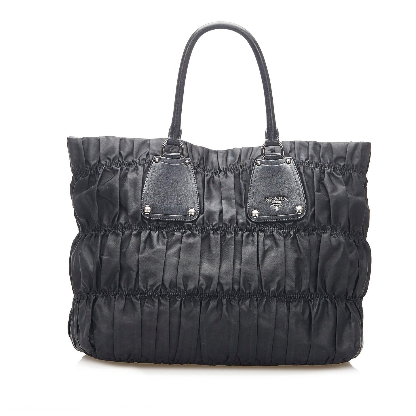 Prada Tessuto Gaufre Tote Bag Nylon