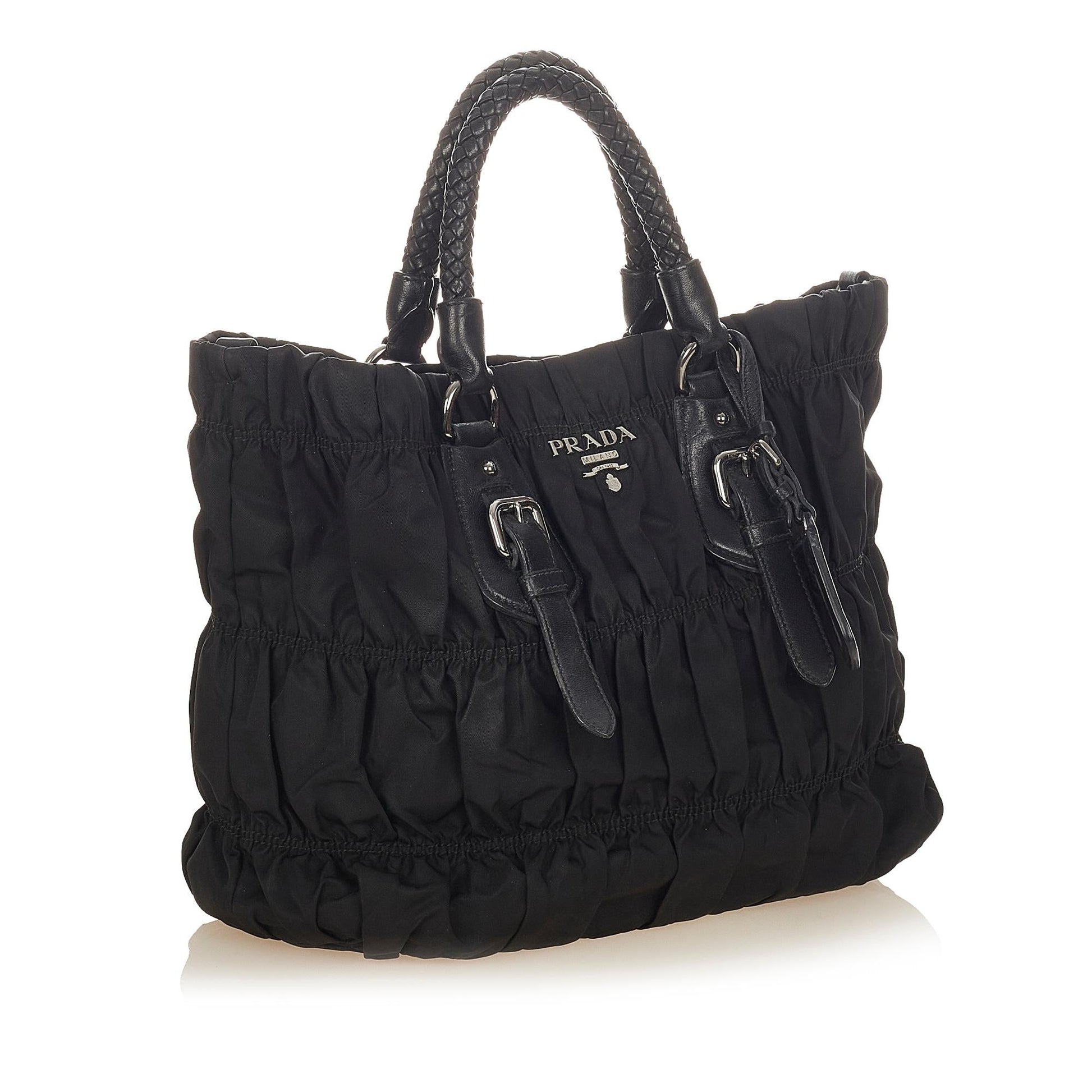 Prada Tessuto Gaufre Satchel Shg Satchel Bag Satchel Shg 24825