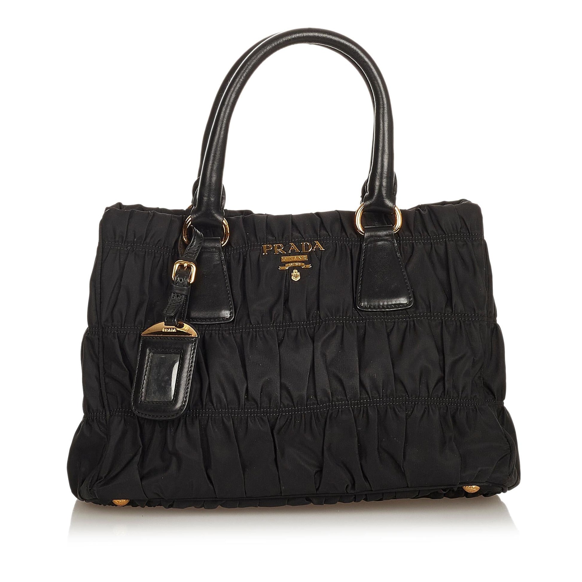 Prada Tessuto Gaufre Satchel Shg Satchel Bag Satchel Shg 26155