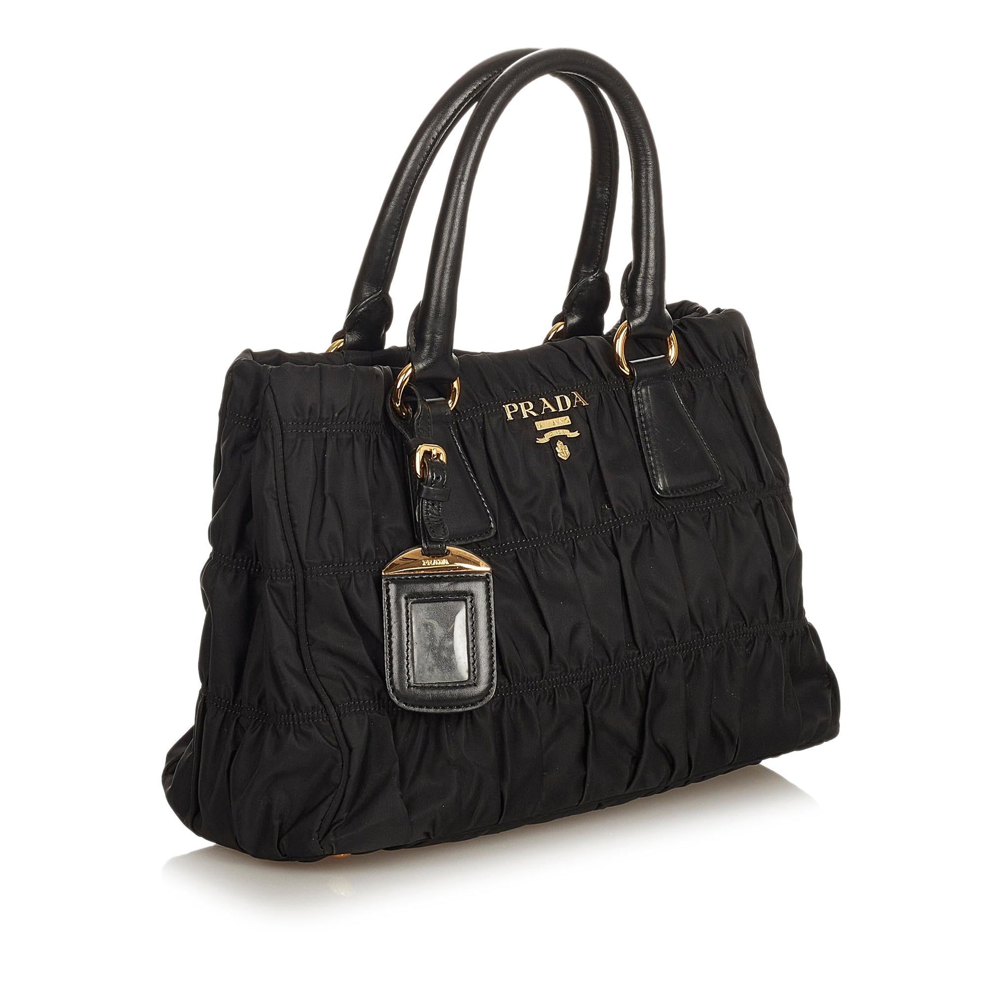 Prada Tessuto Gaufre Satchel Shg Satchel Bag Satchel Shg 26155